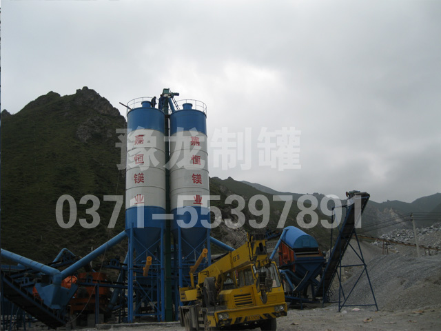 水泥计量工程现场