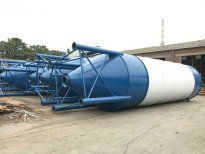 安徽淮北水泥仓安装现场